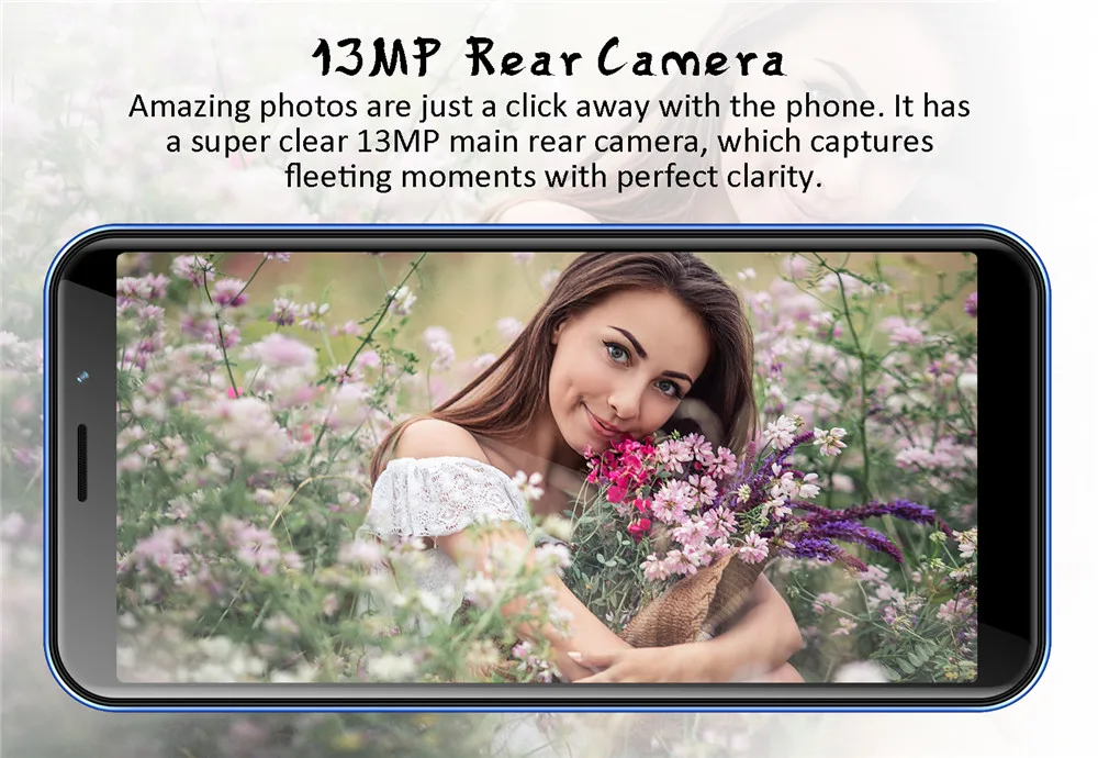 10X смартфонов 5 дюймов 4 Гб Оперативная память 64 Встроенная 13MP HD Камера Face ID