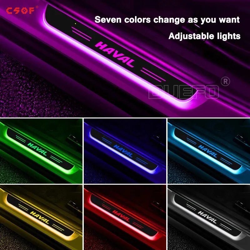 Colorful Interior Led Strip Door For Haval F7X F7 N9 H6 H2 H7 M6 Jolion Car Adjustable Lights Welcome Pedal Dedicated Products
Colorful Interior Led Strip Door For Haval F7X F7 N9 H6 H2 H7 M6 Jolion Car Adjustable Lights Welcome Pedal Dedicated Products