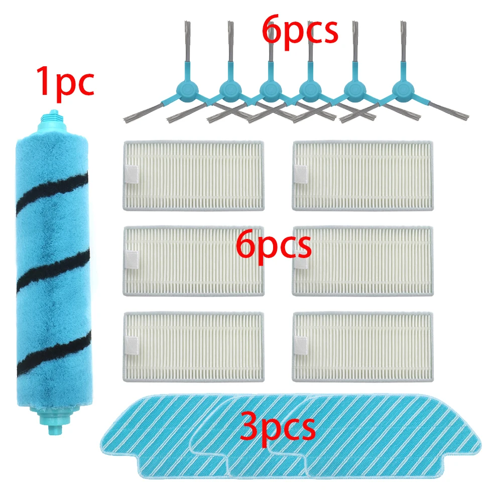 Replacement Roller Brush Side Brush Mop for Cecotec Conga 4090 Vacuum Cleaner Robot Sweeper Conga 4090 Refills
Replacement Roller Brush Side Brush Mop for Cecotec Conga 4090 Vacuum Cleaner Robot Sweeper Conga 4090 Refills