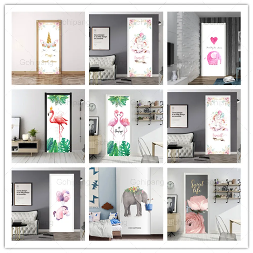 2PCS/SET Cartoon Gentleman Dog Stickers on the Doors Kids Room Bedroom Vinyl Peel and Stick Wallpaper Home Decor adesivo porta
2PCS/SET Cartoon Gentleman Dog Stickers on the Doors Kids Room Bedroom Vinyl Peel and Stick Wallpaper Home Decor adesivo porta