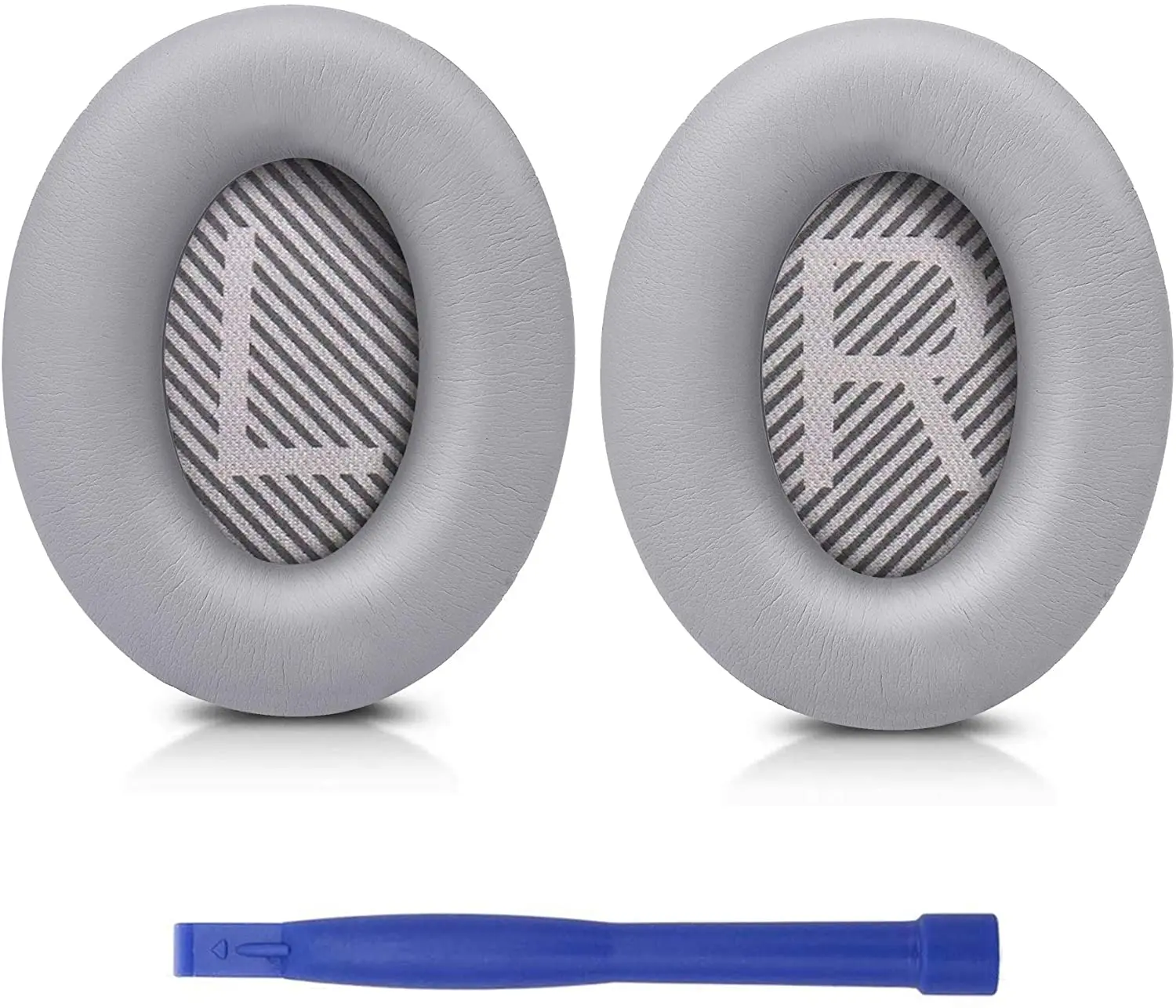 Professional Bose QC35 Ear Pads Cushions Replacement - Earpads Compatible with Bose QuietComfort 35 (QC35) Headphones Silver
Professional Bose QC35 Ear Pads Cushions Replacement - Earpads Compatible with Bose QuietComfort 35 (QC35) Headphones Silver