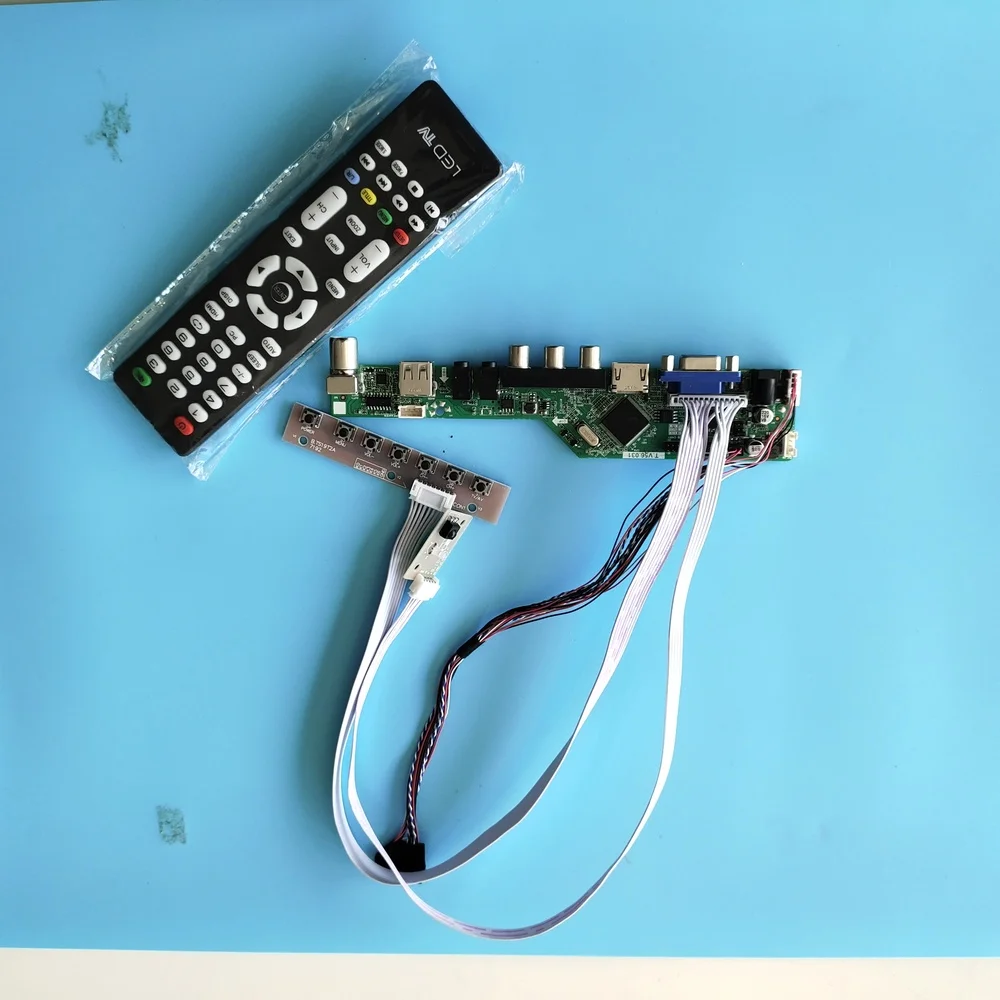 kit for LP140WH4(TL)(N1) 14" Controller driver board VGA remote HDMI-compatible 1366X768 40pin LVDS Panel Screen LCD LED TV AV 
kit for LP140WH4(TL)(N1) 14" Controller driver board VGA remote HDMI-compatible 1366X768 40pin LVDS Panel Screen LCD LED TV AV