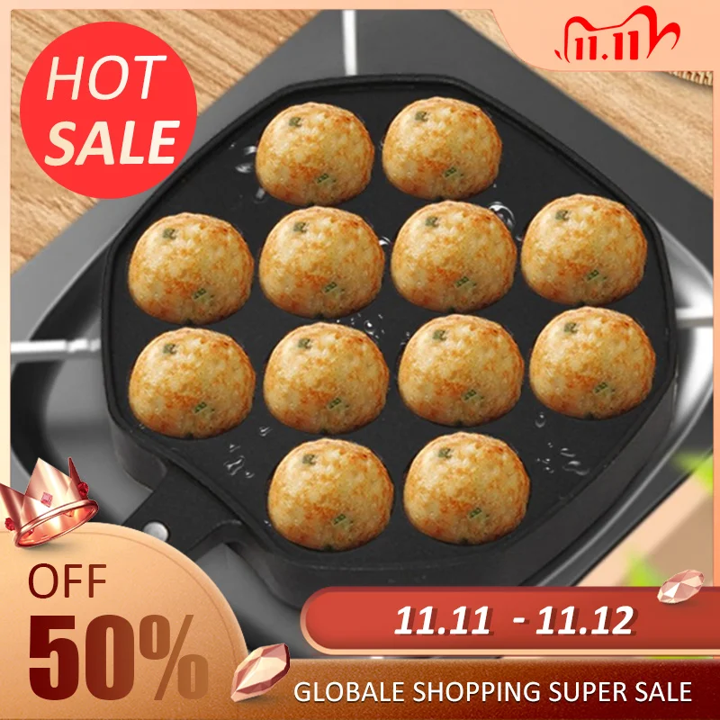 12 Hole Octopus Dumpling Pot With Cast Iron Bakeware Home Cooking Baking Forms Mold Tray Baking Pan For Kitchen Tools Dropship
12 Hole Octopus Dumpling Pot With Cast Iron Bakeware Home Cooking Baking Forms Mold Tray Baking Pan For Kitchen Tools Dropship