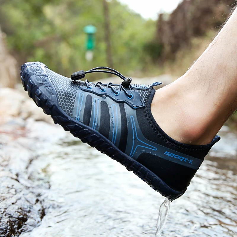 Men's beach sports shoes summer water shoes upstream shoes breathable quick-drying non-slip wear-resistant lace-up shoes for men
Men's beach sports shoes summer water shoes upstream shoes breathable quick-drying non-slip wear-resistant lace-up shoes for men