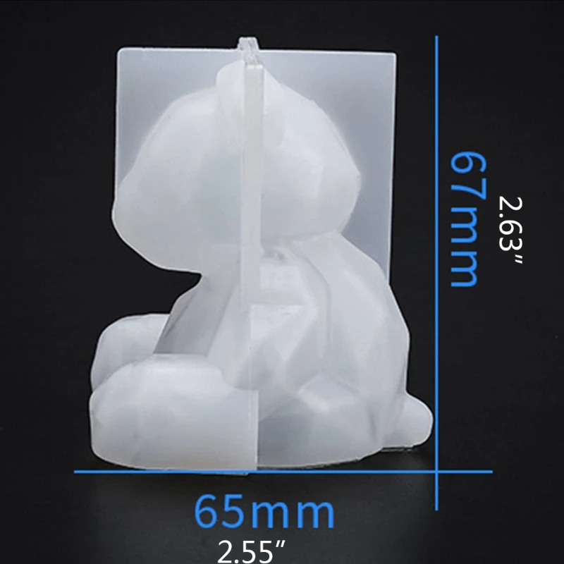 3D Bear Ornaments Epoxy Resin Mold Aromatherapy Plaster Silicone Mould DIY Crafts Car Pendant Decorations Mold
3D Bear Ornaments Epoxy Resin Mold Aromatherapy Plaster Silicone Mould DIY Crafts Car Pendant Decorations Mold