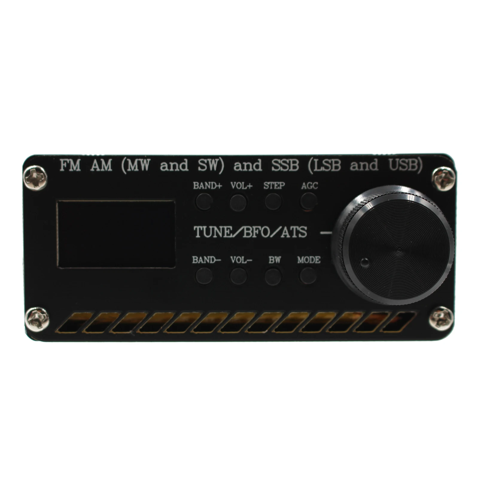SI4732 All Band Radio Receiver FM AM (MW & SW) SSB (LSB & USB)Covering Commercial Ham Radio Bands Pre Configured
SI4732 All Band Radio Receiver FM AM (MW & SW) SSB (LSB & USB)Covering Commercial Ham Radio Bands Pre Configured