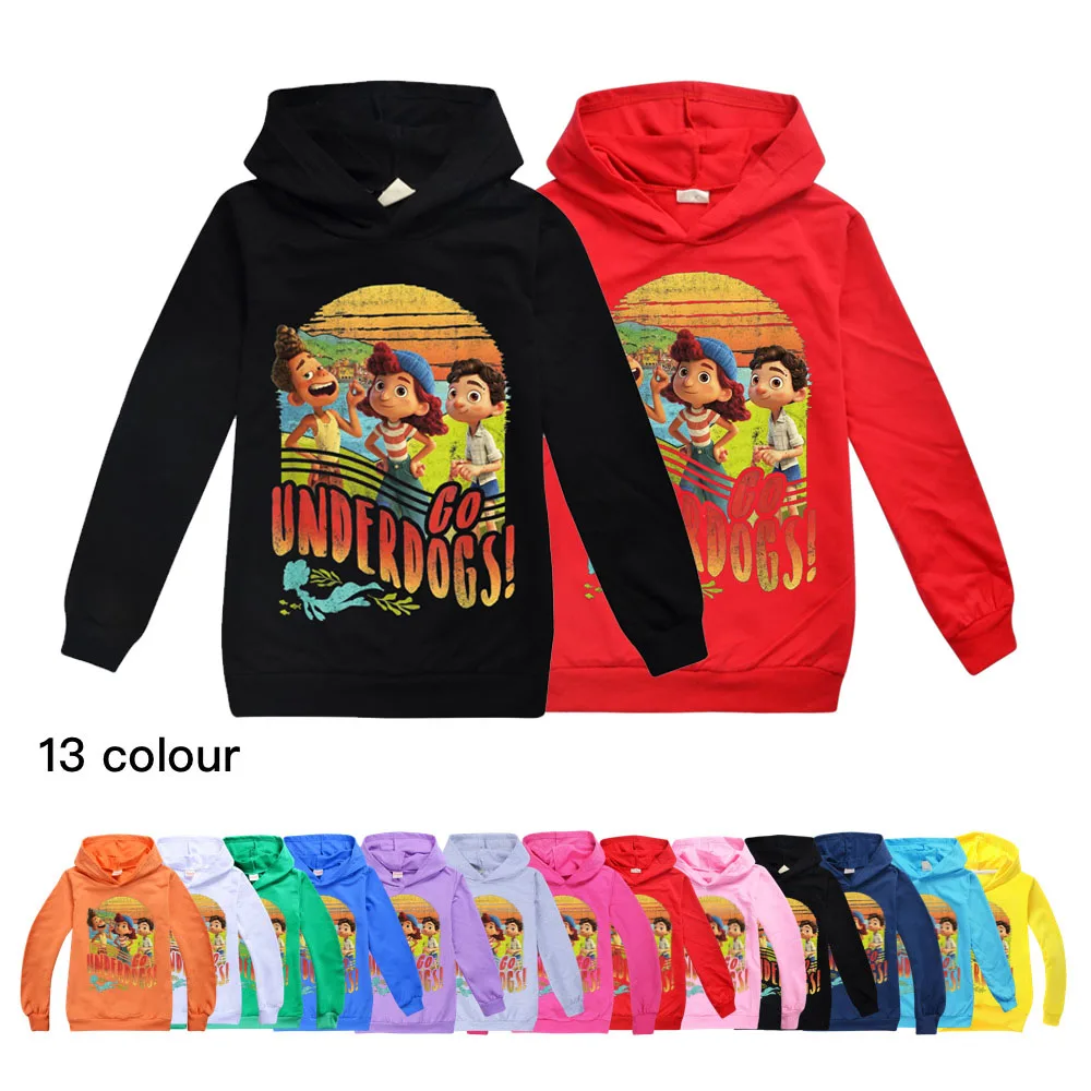 Новинка, Осенний Детский свитшот с изображением фильма luca для девочек, толстовки для мальчиков, толстовка с длинным рукавом, футболка, топ, д... 
Новинка, Осенний Детский свитшот с изображением фильма luca для девочек, толстовки для мальчиков, толстовка с длинным рукавом, футболка, топ, д...