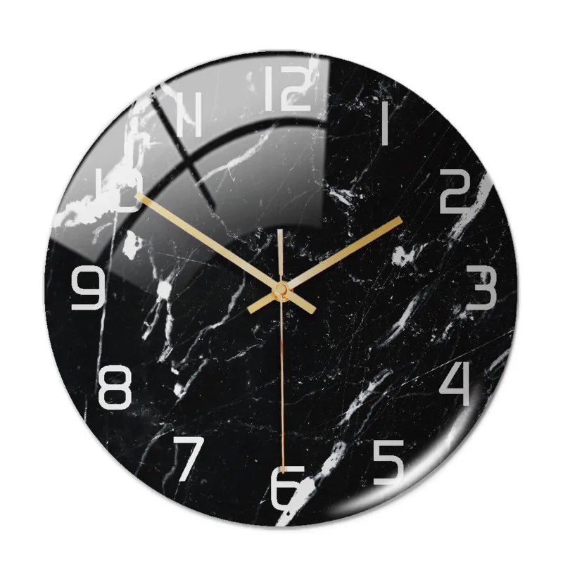 3D Acrylic Marble Black Pattern Wall Adhesive Clock Metal Needle Silent Clock Mechanism Modern Living Room Home Decoration
3D Acrylic Marble Black Pattern Wall Adhesive Clock Metal Needle Silent Clock Mechanism Modern Living Room Home Decoration
