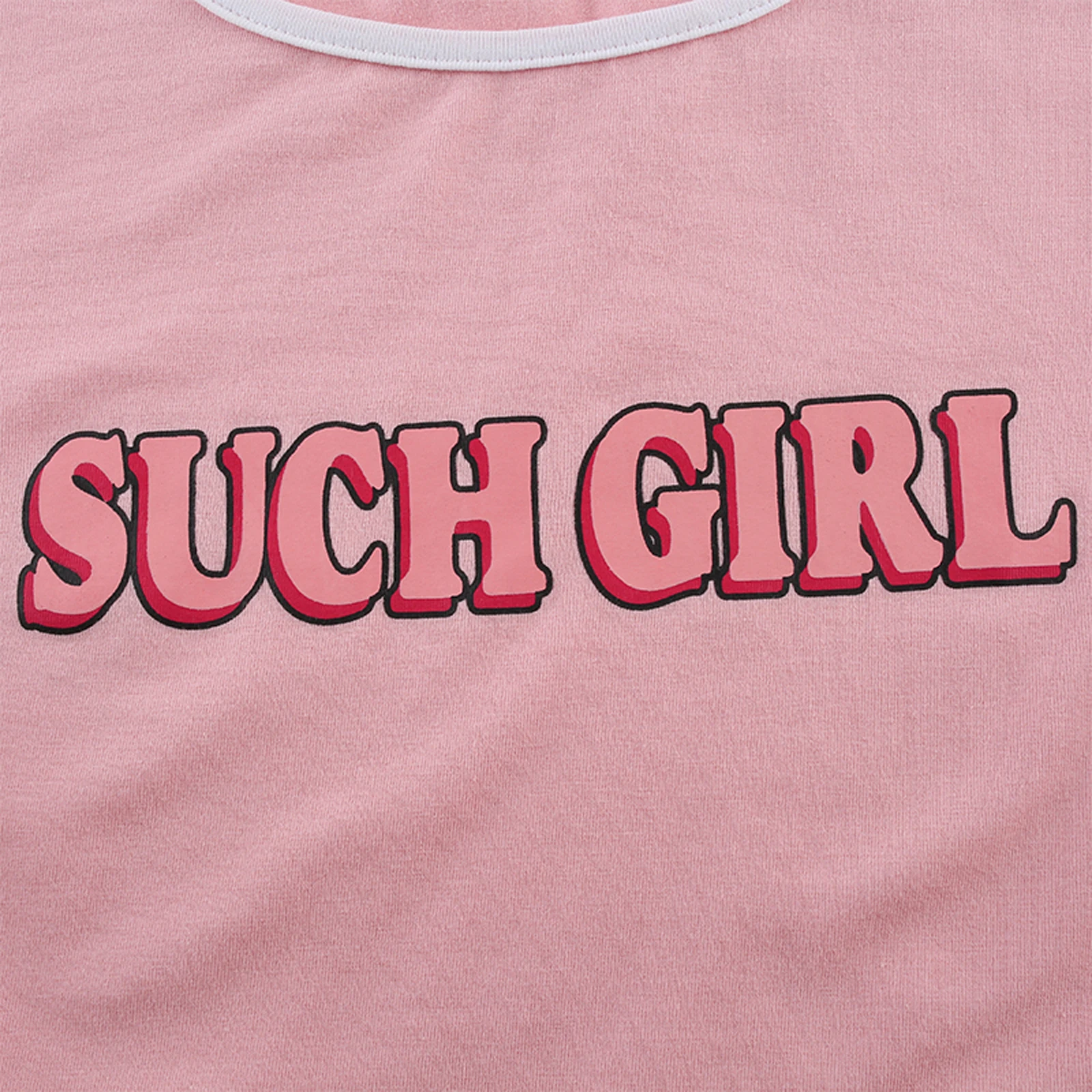 Cotton Such Girl Printed Short Tops Pink T-Shirt Top Tees Cute O-Neck Short Sleeve Crop T-Shirts Sexy T-shirt Crop Tops 2021
Cotton Such Girl Printed Short Tops Pink T-Shirt Top Tees Cute O-Neck Short Sleeve Crop T-Shirts Sexy T-shirt Crop Tops 2021