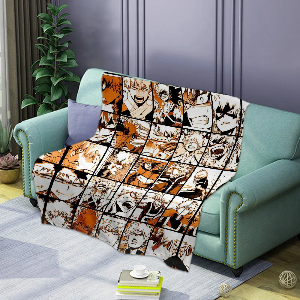 Fashion 3D Blanket for Beds My Hero Academia Anime Print Flannel Blanket Kids Throw Quilt for Girl Boy Home Decor Party Blankets
Fashion 3D Blanket for Beds My Hero Academia Anime Print Flannel Blanket Kids Throw Quilt for Girl Boy Home Decor Party Blankets