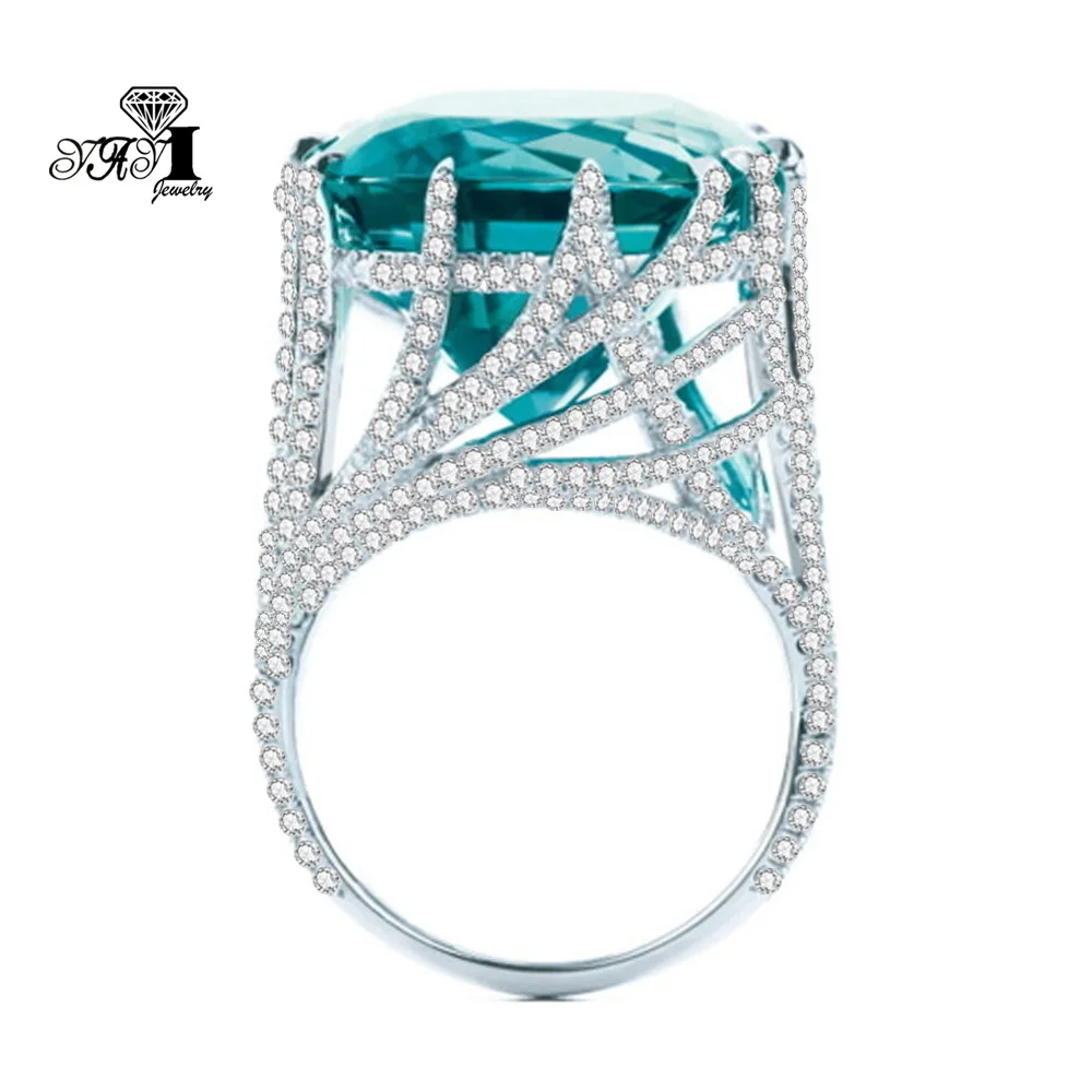 YaYI Jewelry Princess Cut Huge 16*16mm Gemstones 200+pcs Little Cubic Zirconia Stamped S925 Silver Color Wedding Party Rings
YaYI Jewelry Princess Cut Huge 16*16mm Gemstones 200+pcs Little Cubic Zirconia Stamped S925 Silver Color Wedding Party Rings