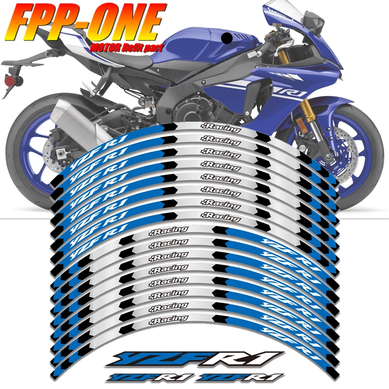 FOR YAMAHA YZF R1 Motorcycle Parts Contour Wheel Decoration Decal Sticker
FOR YAMAHA YZF R1 Motorcycle Parts Contour Wheel Decoration Decal Sticker