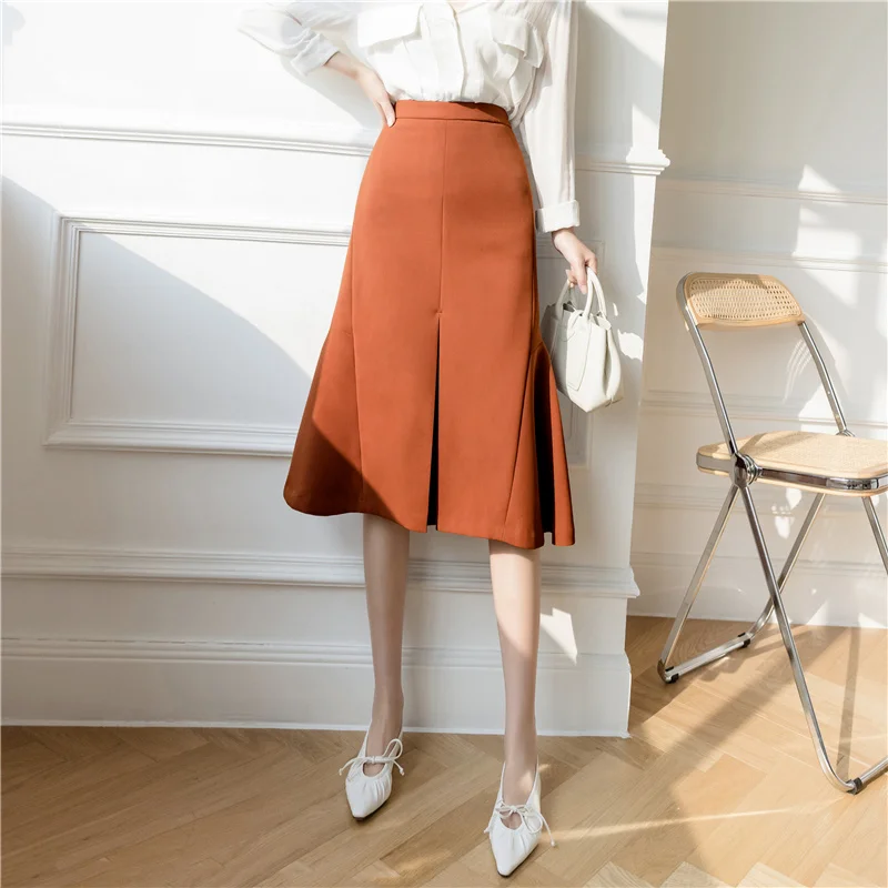 New 2021 Summer Women Skirts High Waist Package Hip Vintage Irregular Elegant Wild Office Lady Trumpet Skirts U290
New 2021 Summer Women Skirts High Waist Package Hip Vintage Irregular Elegant Wild Office Lady Trumpet Skirts U290