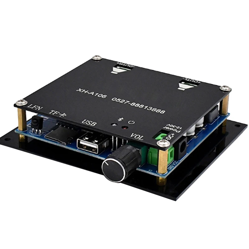 XH-A106 Digital Power Amplifier Board TDA7498 100Wx2 High-Power Dual Stereo HIFI Power Amplifier Board Module
XH-A106 Digital Power Amplifier Board TDA7498 100Wx2 High-Power Dual Stereo HIFI Power Amplifier Board Module