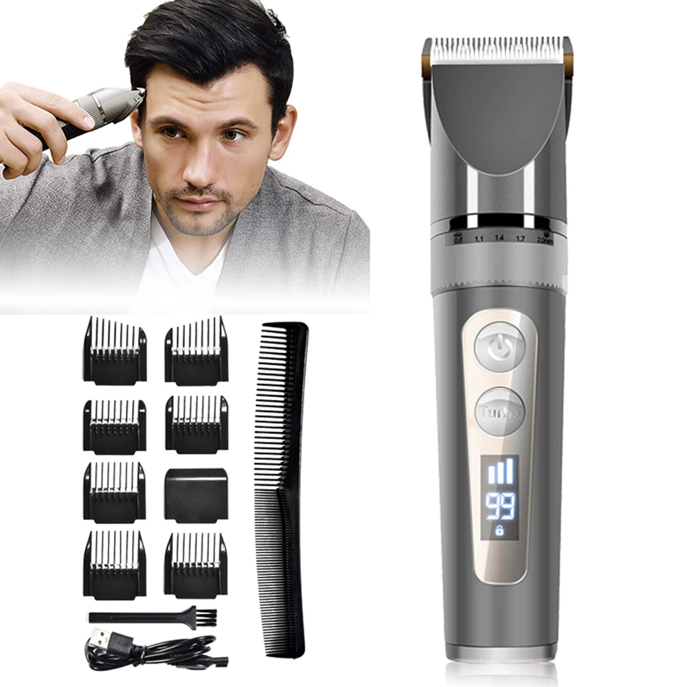 Hair Clipper Professional Hair Trimmer Barber Hair Cutting Machine Electric Shavers for Men Beard Shaving Razor Beard Trimmer
Hair Clipper Professional Hair Trimmer Barber Hair Cutting Machine Electric Shavers for Men Beard Shaving Razor Beard Trimmer