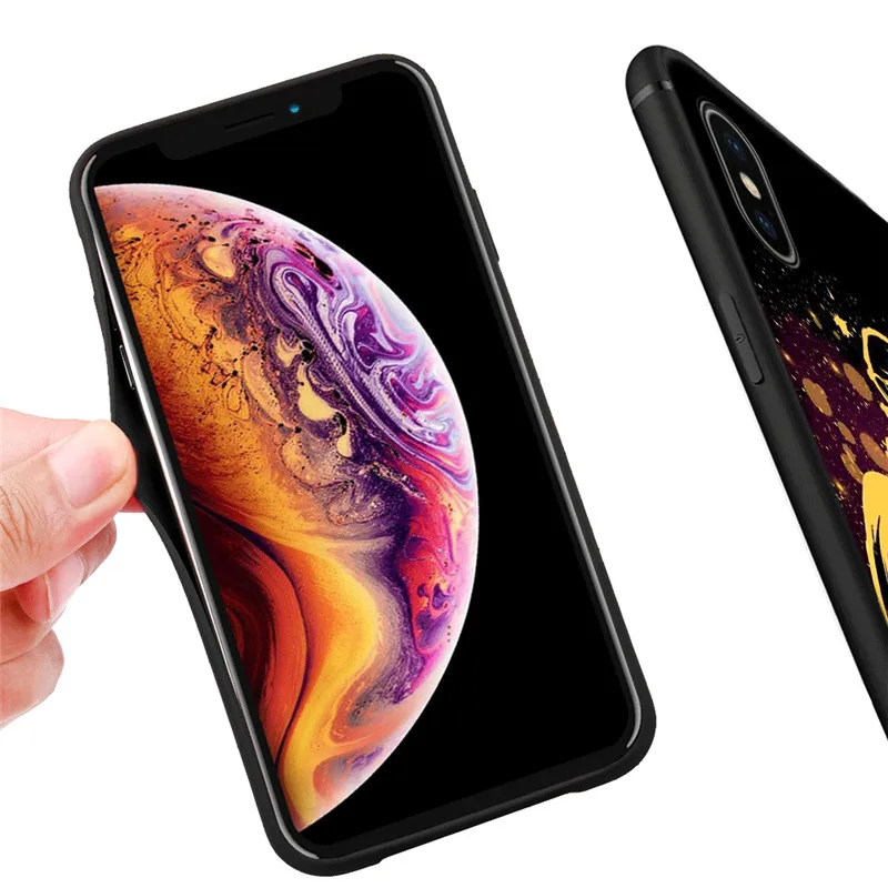 King Queen Princess Silicone Cover for iPhone X XR XS Max 8 7 Plus Matte Case for iPhone 6 6S Plus 5 5S SE Black TPU Fundas Etui
King Queen Princess Silicone Cover for iPhone X XR XS Max 8 7 Plus Matte Case for iPhone 6 6S Plus 5 5S SE Black TPU Fundas Etui