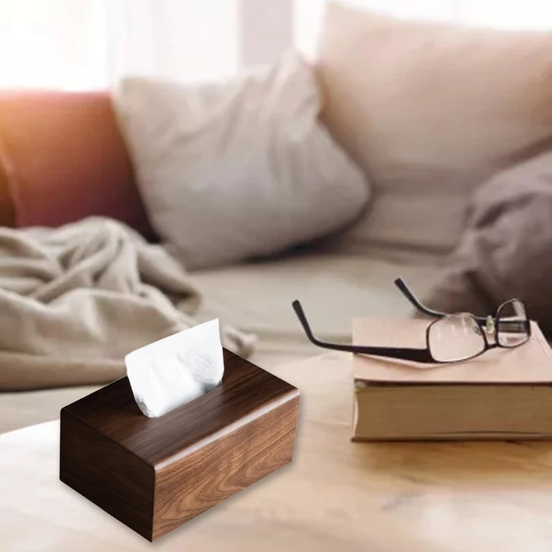 2021 New Walnut Tissue Box with Removable Lid Luxury Wooden Paper Holder Napkins Case
2021 New Walnut Tissue Box with Removable Lid Luxury Wooden Paper Holder Napkins Case
