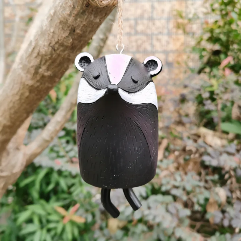 Animal Shape Wind Chimes Beautiful Country Resin Crafts Bohemian Outdoor Garden Decoration Cute Bear Fox Owl Sheep Gift Window
Animal Shape Wind Chimes Beautiful Country Resin Crafts Bohemian Outdoor Garden Decoration Cute Bear Fox Owl Sheep Gift Window