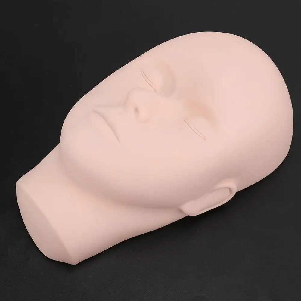 Makeup Tattoo Half Face Shaped Practice Skin Planting Grafting Eyelash Eyebrow Lip Painted Practice Practice Silicone Head Model
Makeup Tattoo Half Face Shaped Practice Skin Planting Grafting Eyelash Eyebrow Lip Painted Practice Practice Silicone Head Model