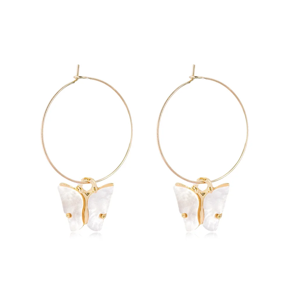 New Girls Stud Earrings For Women Colorful Cute Metal Butterfly Ear Rings Korean Female Lady Jewelry Gift
New Girls Stud Earrings For Women Colorful Cute Metal Butterfly Ear Rings Korean Female Lady Jewelry Gift