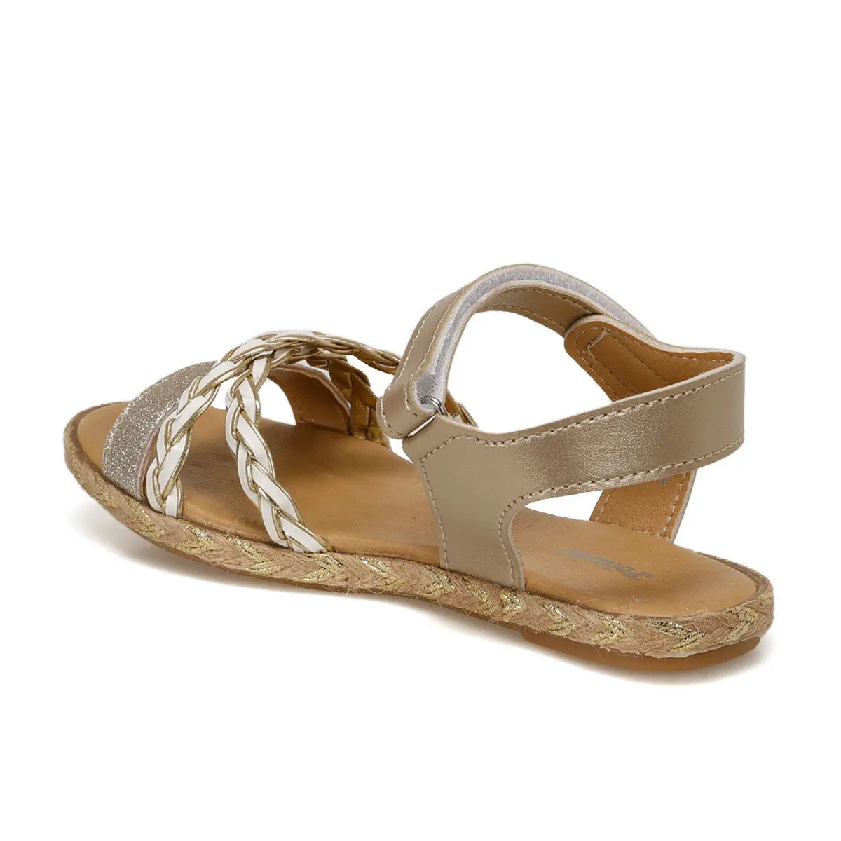 FLO 91.511483.F Gold Female Child Sandals Polaris 
FLO 91.511483.F Gold Female Child Sandals Polaris