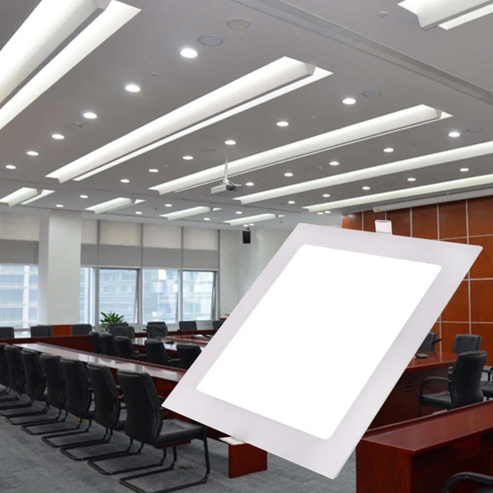 6W 9W 12W 15W 18W Ultra Thin LED Panel Downlight Square Acrylic Cover Light High Bright Ceiling Recessed Lamps AC85-265 + Driver 
6W 9W 12W 15W 18W Ultra Thin LED Panel Downlight Square Acrylic Cover Light High Bright Ceiling Recessed Lamps AC85-265 + Driver