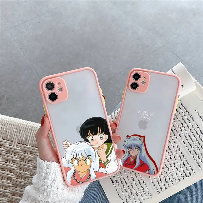 Anime Inuyasha Higurash Japan Phone Cases Matte Transparent for iPhone 7 8 11 12 s mini pro X XS XR MAX Plus cover funda
Anime Inuyasha Higurash Japan Phone Cases Matte Transparent for iPhone 7 8 11 12 s mini pro X XS XR MAX Plus cover funda