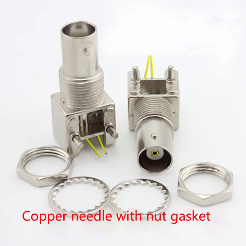 100pcs/lot BNC-KWE Horizontal Female Connector Monitoring Vedio Connector PCB Elbow Plug plate type
100pcs/lot BNC-KWE Horizontal Female Connector Monitoring Vedio Connector PCB Elbow Plug plate type