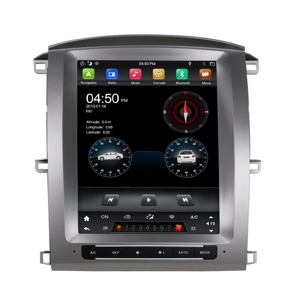 Tesla Style PX6 12.1" Android 9.0 Car Radio DVD Player for Toyota LAND CRUISER LC100 2003-2007 Bluetooth 5.0 WIFI Easy Connect
Tesla Style PX6 12.1" Android 9.0 Car Radio DVD Player for Toyota LAND CRUISER LC100 2003-2007 Bluetooth 5.0 WIFI Easy Connect