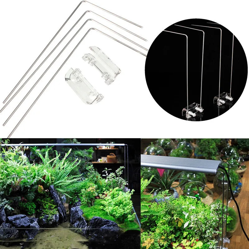4Pcs Stainless Steel Fish Tank Holder Aquarium Plant Cultivation 22CM x 11CM Best Used For The Holder Of Fish Tank
4Pcs Stainless Steel Fish Tank Holder Aquarium Plant Cultivation 22CM x 11CM Best Used For The Holder Of Fish Tank
