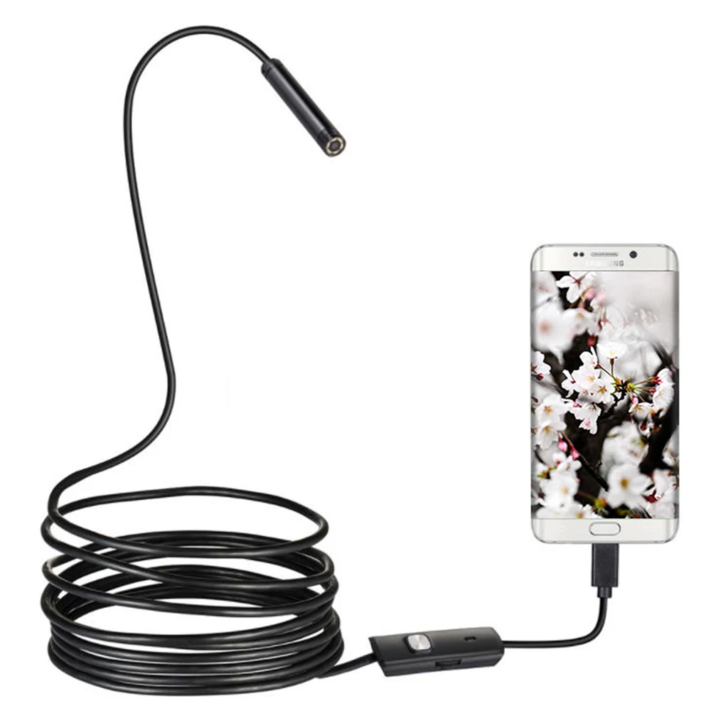 

1080P Full HD Mini Android Camera Endoscope IP68 1920*1080 1/2/3.5/5/10M Micro USB Inspection Video Camera Snake Borescope Tube