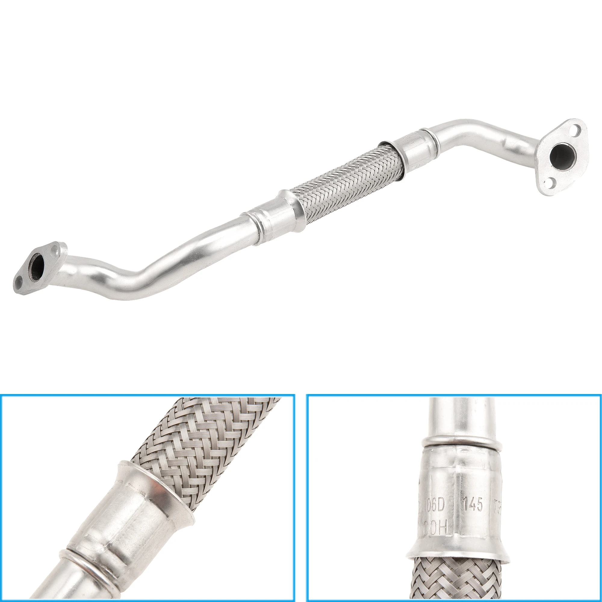 Turbocharger Oil Line Pipe 06D145735B 6D145735B 06D-145-735-B For Audi A4 S4 2.0L 4.2L
Turbocharger Oil Line Pipe 06D145735B 6D145735B 06D-145-735-B For Audi A4 S4 2.0L 4.2L
