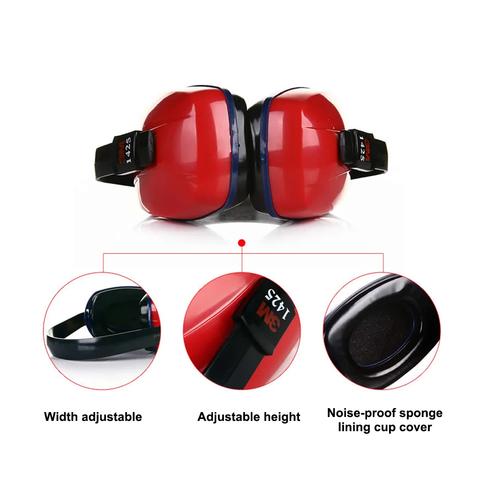 3M 1425 Anti-noise Earmuffs 22 dB Protection Power Noise Earmuffs Against Shooting Mechanical Learn Sleep Ear Protector
3M 1425 Anti-noise Earmuffs 22 dB Protection Power Noise Earmuffs Against Shooting Mechanical Learn Sleep Ear Protector