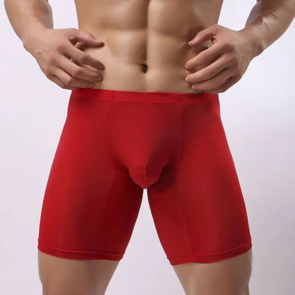 Men's Sexy Underwear Transparent Mesh Boxer Briefs Slim Underpants Breathable Solid Color Short Pants Boxershorts Men
Men's Sexy Underwear Transparent Mesh Boxer Briefs Slim Underpants Breathable Solid Color Short Pants Boxershorts Men