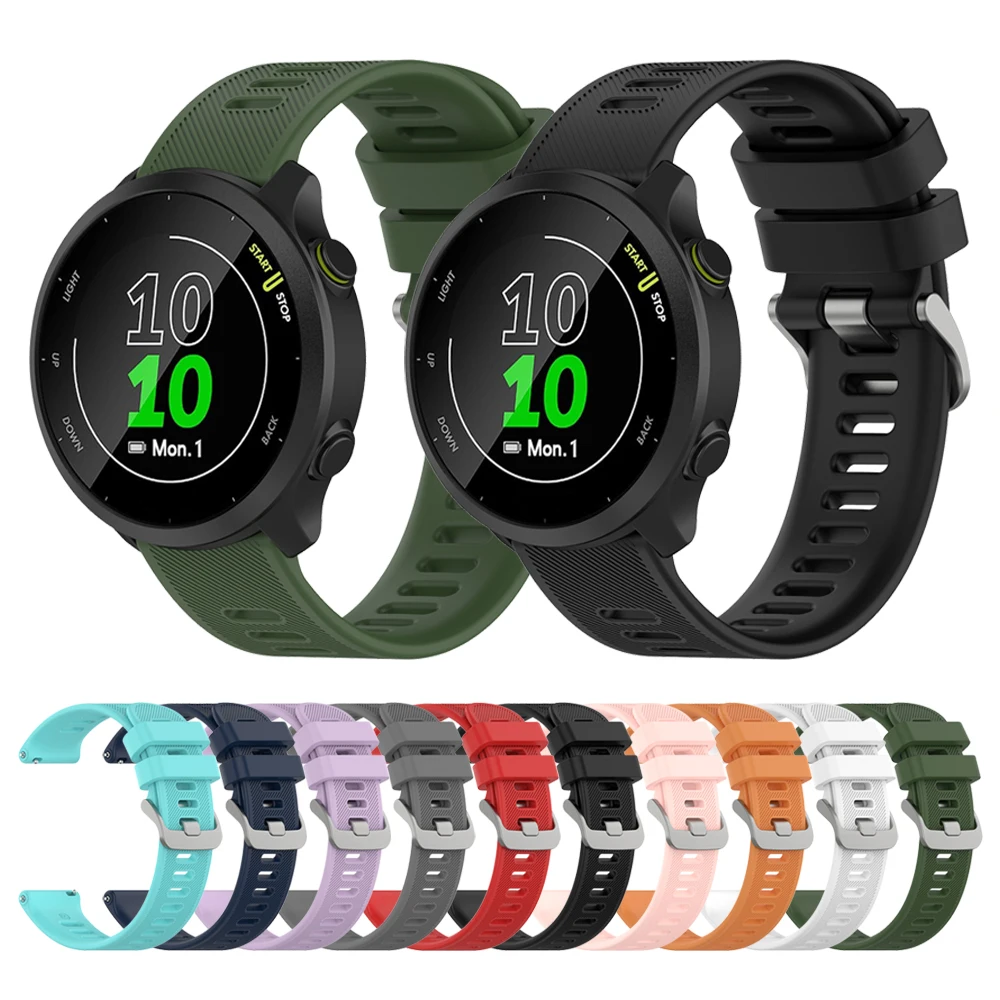 20mm Official Style Silicone Strap For Garmin Forerunner 158 Wristband Forerunner 55 245 645 Music Quick Release bands Bracelet
20mm Official Style Silicone Strap For Garmin Forerunner 158 Wristband Forerunner 55 245 645 Music Quick Release bands Bracelet