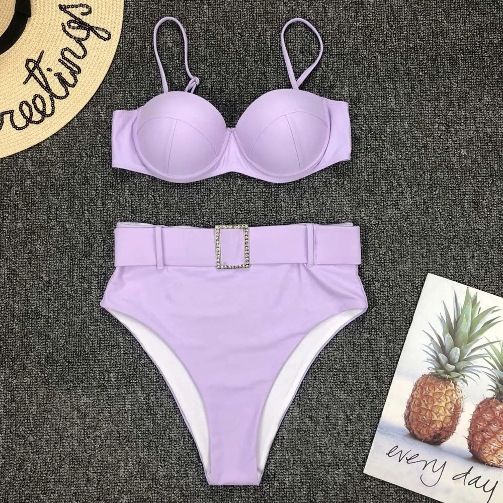 Pink High Cut Push Up Swimsuit Diamond Belt Bikini 2021 Women Swimwear Two-Pieces Bikini Set Bather Bathing Suit Swim
Pink High Cut Push Up Swimsuit Diamond Belt Bikini 2021 Women Swimwear Two-Pieces Bikini Set Bather Bathing Suit Swim