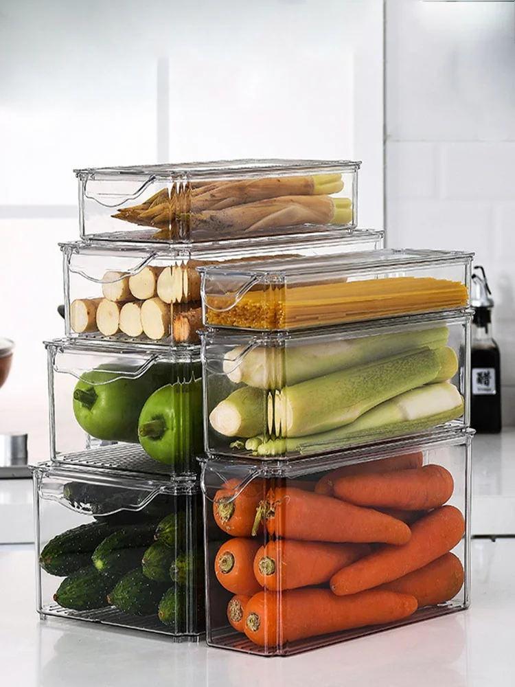 Clear Drawer Type Refrigerator Organizer Box Home Kitchen Fridge Food Fruit Meat Keep Fresh Storge Containers Organize Sets
Clear Drawer Type Refrigerator Organizer Box Home Kitchen Fridge Food Fruit Meat Keep Fresh Storge Containers Organize Sets