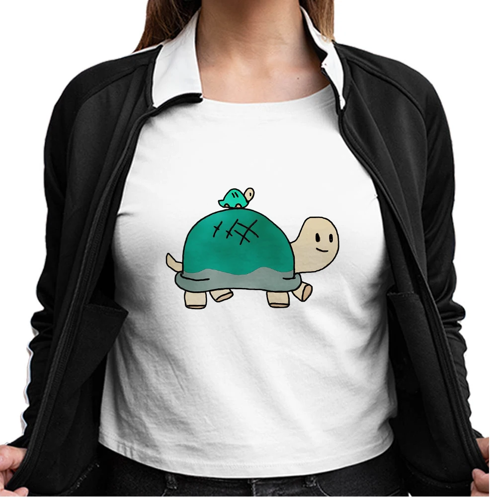 Spain Cool Graphic Women T-shirt Big Tortoise And Little Tortoise Printed Oversize T-shirt Harajcku Casual Unisex Tshirt Trendy
Spain Cool Graphic Women T-shirt Big Tortoise And Little Tortoise Printed Oversize T-shirt Harajcku Casual Unisex Tshirt Trendy