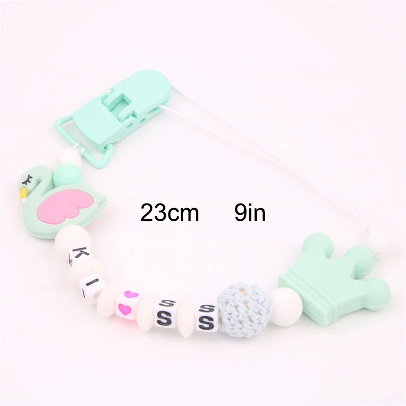 Baby Silicone Rodent Bead Chain Teethers Cute Cartoon Flamingo Animal Newborn Teething Chew Pendant Toy BPA Free Kids Care Goods
Baby Silicone Rodent Bead Chain Teethers Cute Cartoon Flamingo Animal Newborn Teething Chew Pendant Toy BPA Free Kids Care Goods
