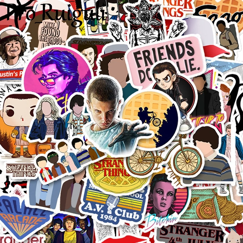 50pcs Stranger things Stickers paster Cartoon characters anime funny decals scrapbooking diy phone laptop decorations
50pcs Stranger things Stickers paster Cartoon characters anime funny decals scrapbooking diy phone laptop decorations