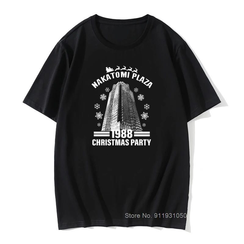 Men's Tshirts Nakatomi Plaza Funny Christmas Party 1988 Tee Shirt O Neck Clothes Cotton Tee Shirt 
Men's Tshirts Nakatomi Plaza Funny Christmas Party 1988 Tee Shirt O Neck Clothes Cotton Tee Shirt