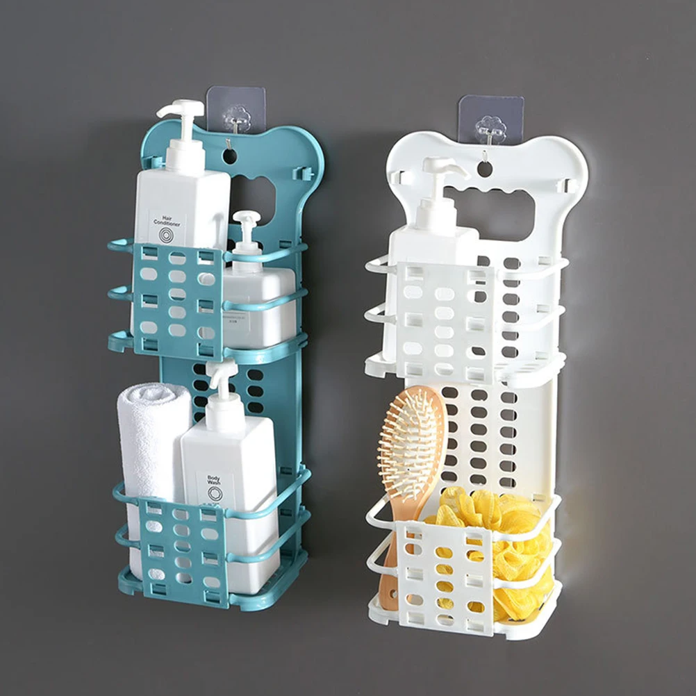Wall Mounted Laundry Basket Plastic Storage Rack Double Layer Folding Storage Shelf for Kitchen Bathroom Storage Shelf Organizer
Wall Mounted Laundry Basket Plastic Storage Rack Double Layer Folding Storage Shelf for Kitchen Bathroom Storage Shelf Organizer
