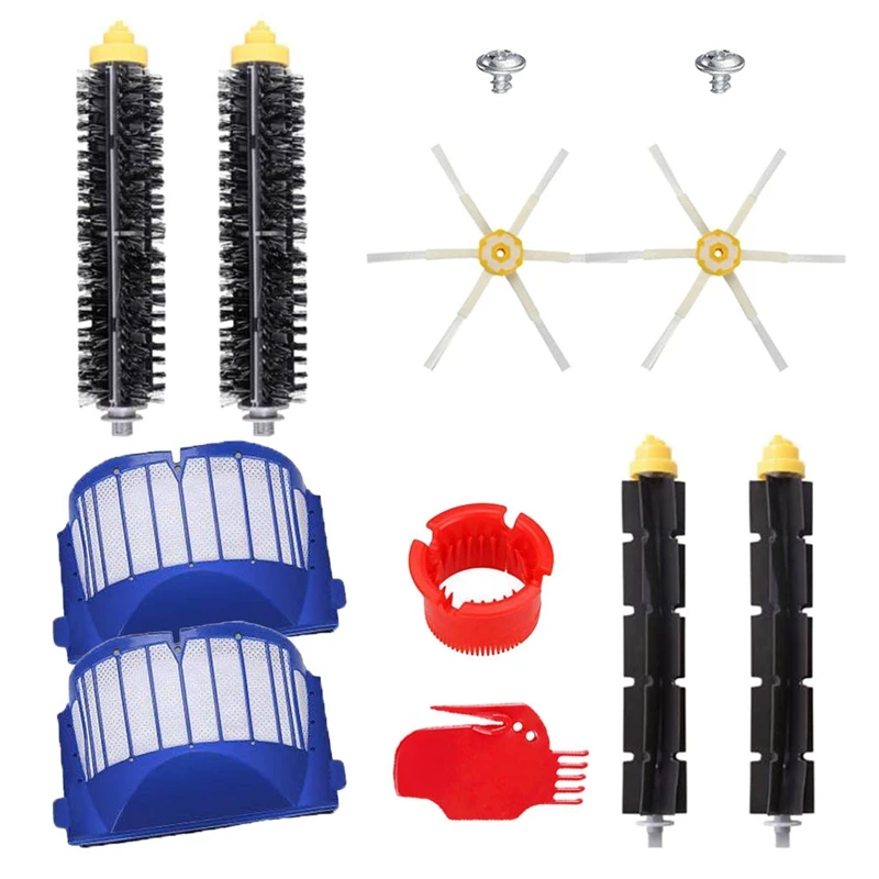 Replacement Kits For Irobot Roomba 600 Series 610 620 630 650 Vacuum Cleaner Beater Bristle Brush/Hepa Filter/Side Brush
Replacement Kits For Irobot Roomba 600 Series 610 620 630 650 Vacuum Cleaner Beater Bristle Brush/Hepa Filter/Side Brush