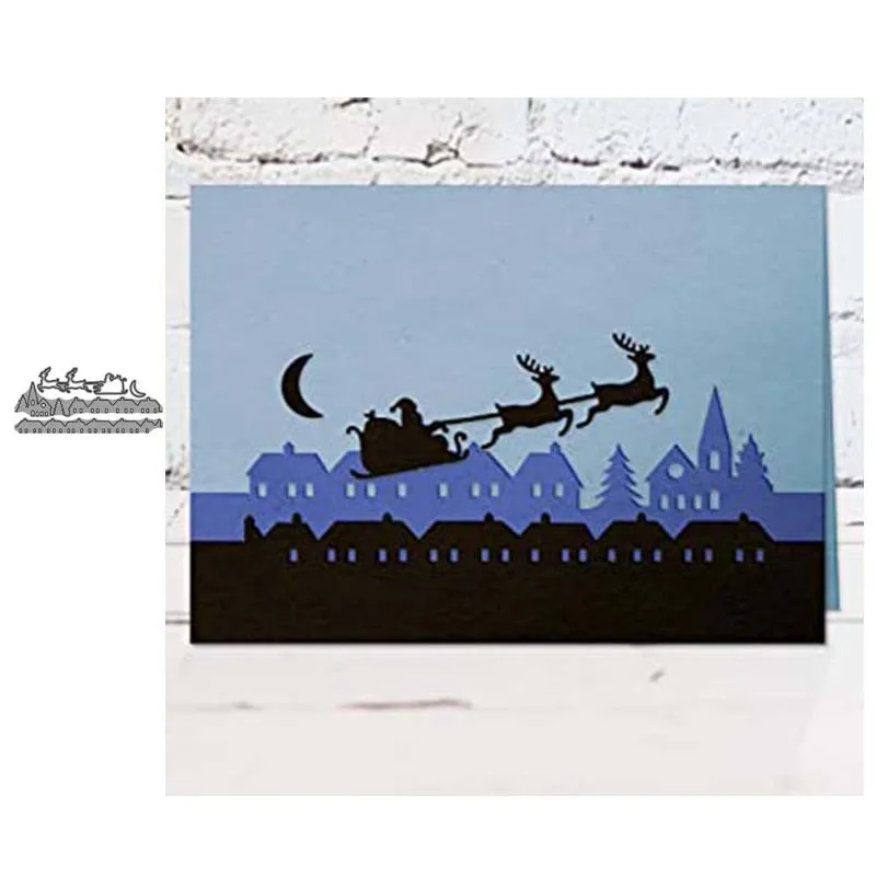 New Christmas Dies Metal Cutting Dies for DIY Scrapbooking Album Paper Cards Decor DIY Crafts Embossing Die Cuts Stencil
New Christmas Dies Metal Cutting Dies for DIY Scrapbooking Album Paper Cards Decor DIY Crafts Embossing Die Cuts Stencil