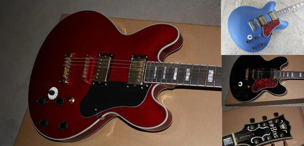 best Musical Instruments 5-position Switch B.B. King Lucille Gem Series Sapphire Electric Guitar
best Musical Instruments 5-position Switch B.B. King Lucille Gem Series Sapphire Electric Guitar