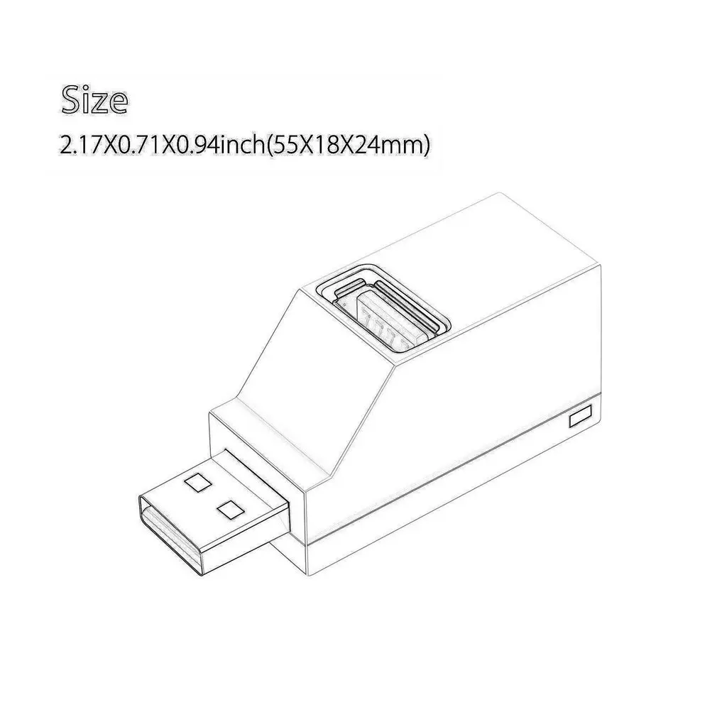 Мини Порты и разъёмы в состоянии HUB3 разветвитель он-лайн usb-хаб расширение