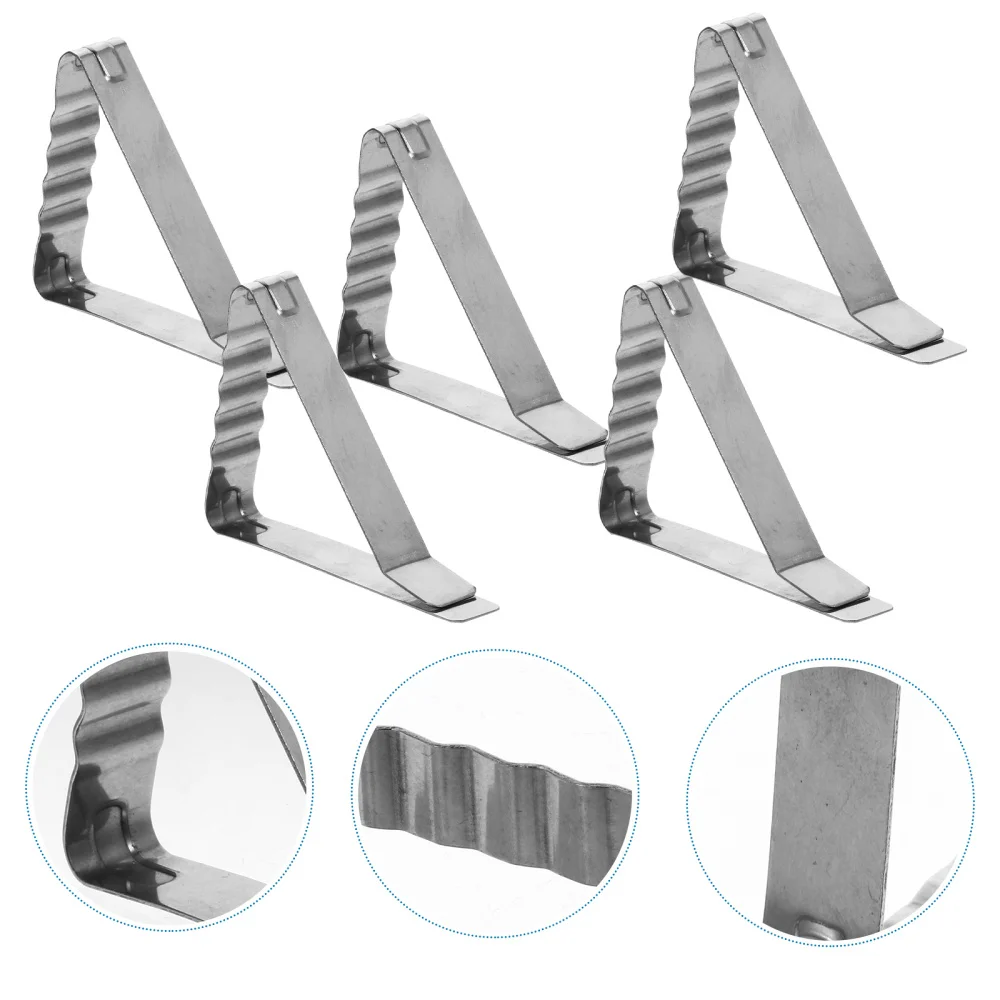 10PCS Tablecloth Clip Stainless Steel Picnic Table Cloth Holder for Outdoor
10PCS Tablecloth Clip Stainless Steel Picnic Table Cloth Holder for Outdoor