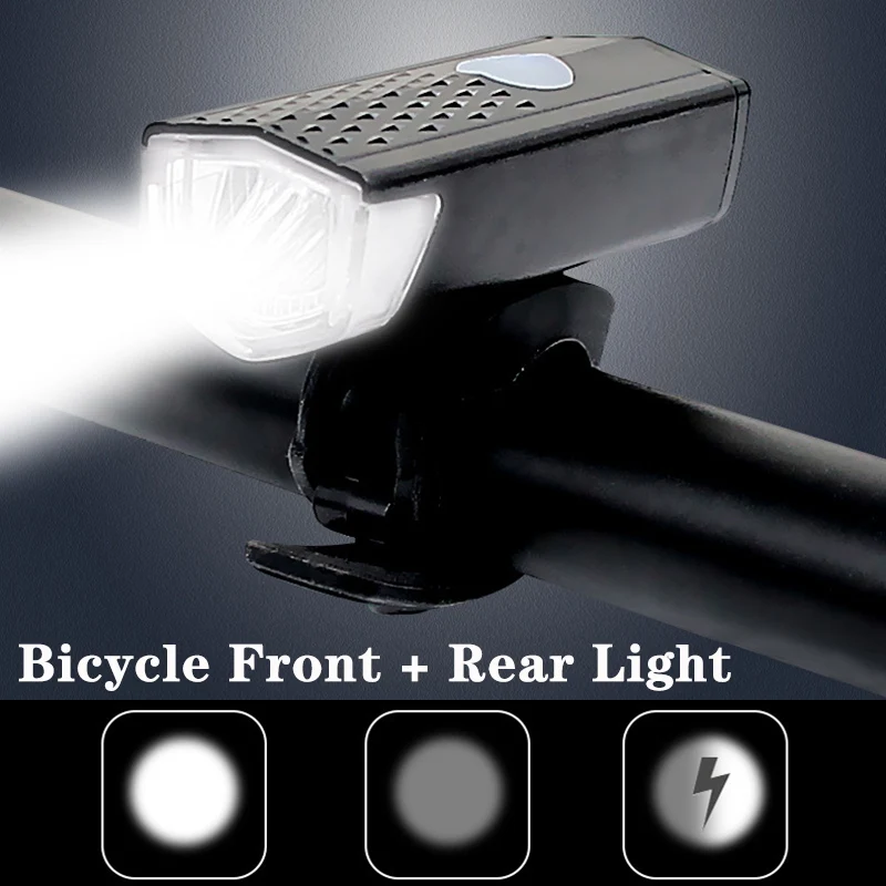 LED Bicycle Front And Rear Light Set USB Rechargeable Mountain Bike Taillamp Waterproof Headlight Cycling Safety Warning Lamp
LED Bicycle Front And Rear Light Set USB Rechargeable Mountain Bike Taillamp Waterproof Headlight Cycling Safety Warning Lamp