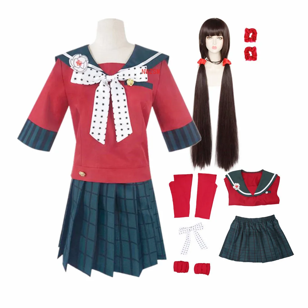 Anime Danganronpa V3 Killing Harmony Harukawa Maki School Uniform Cosplay Costume
Anime Danganronpa V3 Killing Harmony Harukawa Maki School Uniform Cosplay Costume