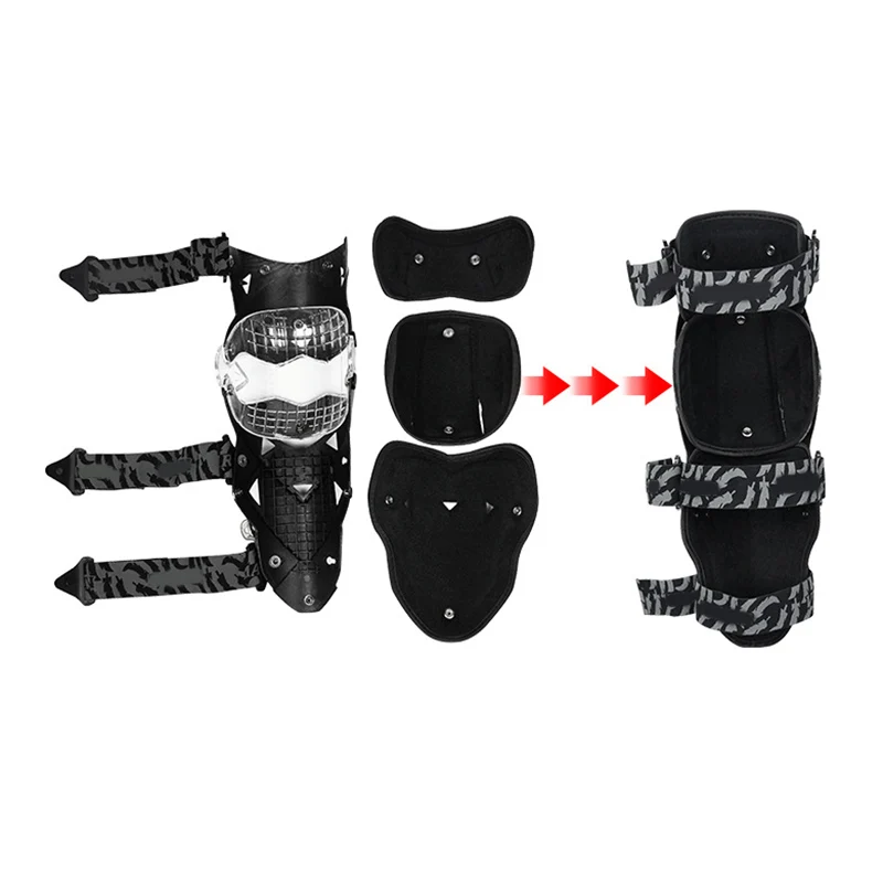 Motorcycle Knee Pads Knight Riding Fall Resistance Leg Guard Equipment For Motorcycle Off-Road Protective Gear Car Styli
Motorcycle Knee Pads Knight Riding Fall Resistance Leg Guard Equipment For Motorcycle Off-Road Protective Gear Car Styli